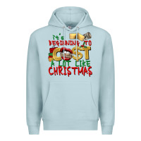 Blue Mist It's beginning to cost a lot like Christmas Premium Hoodie - NancyCooperArtShop