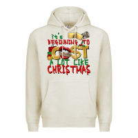 Oatmeal Heather It's beginning to cost a lot like Christmas Premium Hoodie - NancyCooperArtShop