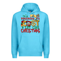 Ocean Blue It's beginning to cost a lot like Christmas Premium Hoodie - NancyCooperArtShop