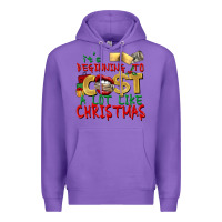 Purple It's beginning to cost a lot like Christmas Premium Hoodie - NancyCooperArtShop