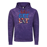 Cloud Purple let's get lit Vintage Hoodie - BundleAndBundleShop