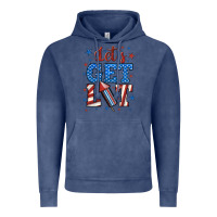 Vintage Denim let's get lit Vintage Hoodie - BundleAndBundleShop