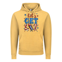 Vintage Mustard let's get lit Vintage Hoodie - BundleAndBundleShop