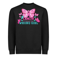 Black cancer picked the wrong girl Heavyweight Sweatshirt - NancyCooperArtShop