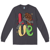 Smoke love juneteenth Long Sleeve Tee - MaliasSmallBusiness