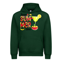 Forest Green sweet summer time fruits Urban Hoodie - CowCowDesign