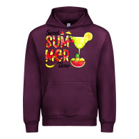 Mauve Wine sweet summer time fruits Urban Hoodie - CowCowDesign