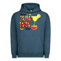 Pigment Midnight Navy sweet summer time fruits Urban Hoodie - CowCowDesign