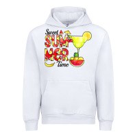 White sweet summer time fruits Urban Hoodie - CowCowDesign