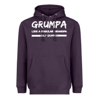 Plum Grumpa Heavyweight Hoodie - Bettercallsaul