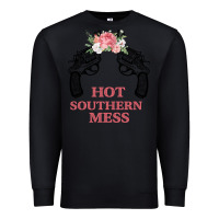 Black Hot Southern Mess Premium Sweatshirt - Bettercallsaul