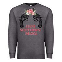 Charcoal Heather Hot Southern Mess Premium Sweatshirt - Bettercallsaul