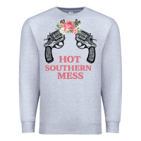 Heather Grey Hot Southern Mess Premium Sweatshirt - Bettercallsaul