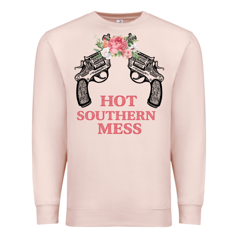 Hot Southern Mess Premium Sweatshirt by Bettercallsaul | Teevron