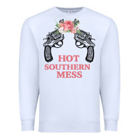 White Hot Southern Mess Premium Sweatshirt - Bettercallsaul