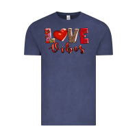 Vintage Denim love vibes Vintage Tee - AdoDesignShop