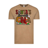 Vintage Coffee santa’s favorite cna Vintage Tee - Jasminsmagicworld