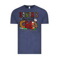 Vintage Denim santa’s favorite cna Vintage Tee - Jasminsmagicworld