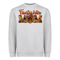 American Firefighter Mom Heavyweight Sweatshirt | Teevron
