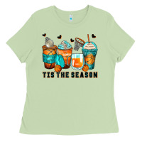 Matcha tis' the season basketball coffee cups Ladies Tee - Zillion Design Studio