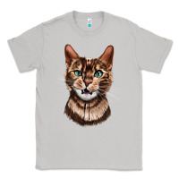 Moon Dust Bengal Cat Face Classic Tee - LillyAllenDesigns