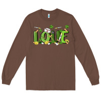 Chestnut st patricks love nurse Long Sleeve Tee - MaliasSmallBusiness