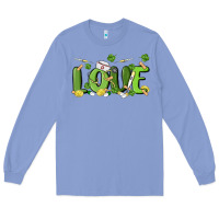 Colony Blue st patricks love nurse Long Sleeve Tee - MaliasSmallBusiness