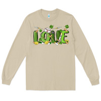 Mushroom st patricks love nurse Long Sleeve Tee - MaliasSmallBusiness