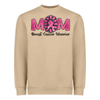 Mushroom breast cancer warrior mom Heavyweight Sweatshirt - Jasminsmagicworld