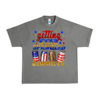 Tornado getting star spangled hammered Urban Heavy Tee - NancyCooperArtShop