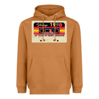Meerkat vintage 1990 60th birthday cassette 30 years old 60 years Heavyweight Hoodie - Bettercallsaul