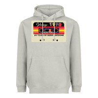 Moon Dust vintage 1990 60th birthday cassette 30 years old 60 years Heavyweight Hoodie - Bettercallsaul