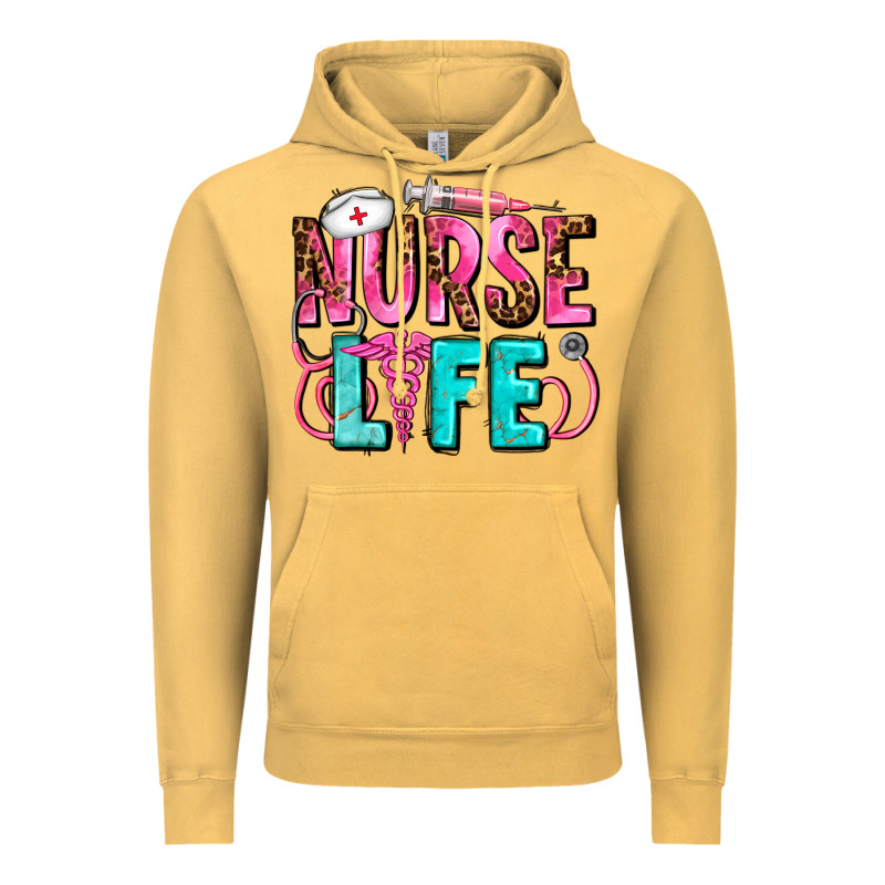 Nurse Life Vintage Hoodie by AdoDesignShop | Teevron