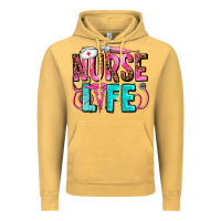 Vintage Mustard nurse life Vintage Hoodie - AdoDesignShop