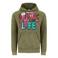 Vintage Olive nurse life Vintage Hoodie - AdoDesignShop