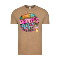 Vintage Coffee daddys girl Vintage Tee - NancyCooperArtShop