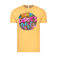 Vintage Mustard daddys girl Vintage Tee - NancyCooperArtShop