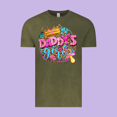 Daddys Girl Vintage Tee Designed By Nancycooperartshop