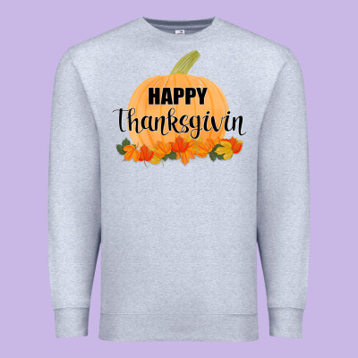 Happy Thanksgiving Premium Sweatshirt Designed By Bettercallsaul