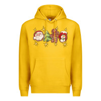 Lemon Christmas gingerbread cookies Premium Hoodie - texasbilliewilder