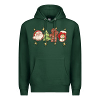 Sports Green Christmas gingerbread cookies Premium Hoodie - texasbilliewilder