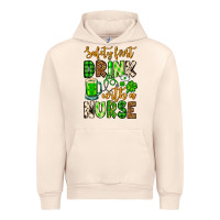 Sandshell St. Patrick's Safety first drink with a Nurse Urban Hoodie - OliviaCreatesArt
