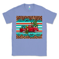 Colony Blue truck gemstone leopard Classic Tee - AdoDesignShop