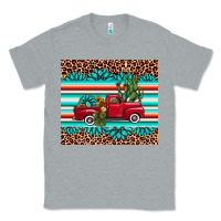 Heather Grey truck gemstone leopard Classic Tee - AdoDesignShop