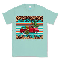 Seafoam truck gemstone leopard Classic Tee - AdoDesignShop