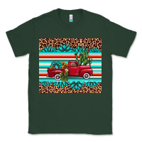 Sports Green truck gemstone leopard Classic Tee - AdoDesignShop