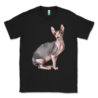 Black Sphynx Cat Classic Tee - LillyAllenDesigns