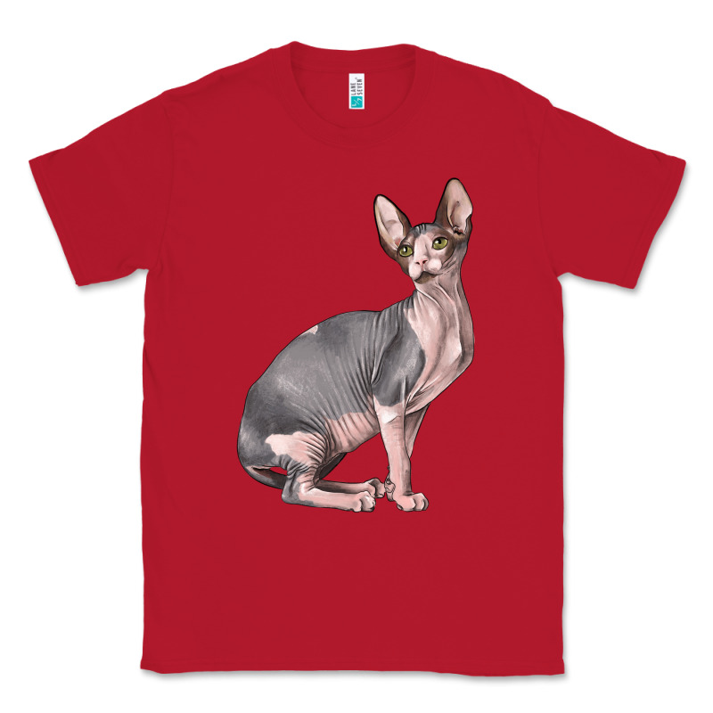 Sphynx Cat Classic Tee by LillyAllenDesigns | Teevron