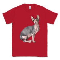 Red Sphynx Cat Classic Tee - LillyAllenDesigns