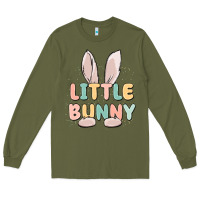 Army Green little bunny malias Long Sleeve Tee - MaliasSmallBusiness